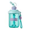 580ML Drinking Cup With Straw Stirring Cup Kawaii Whey Protein Shaker Bottle  Fruit Juice
