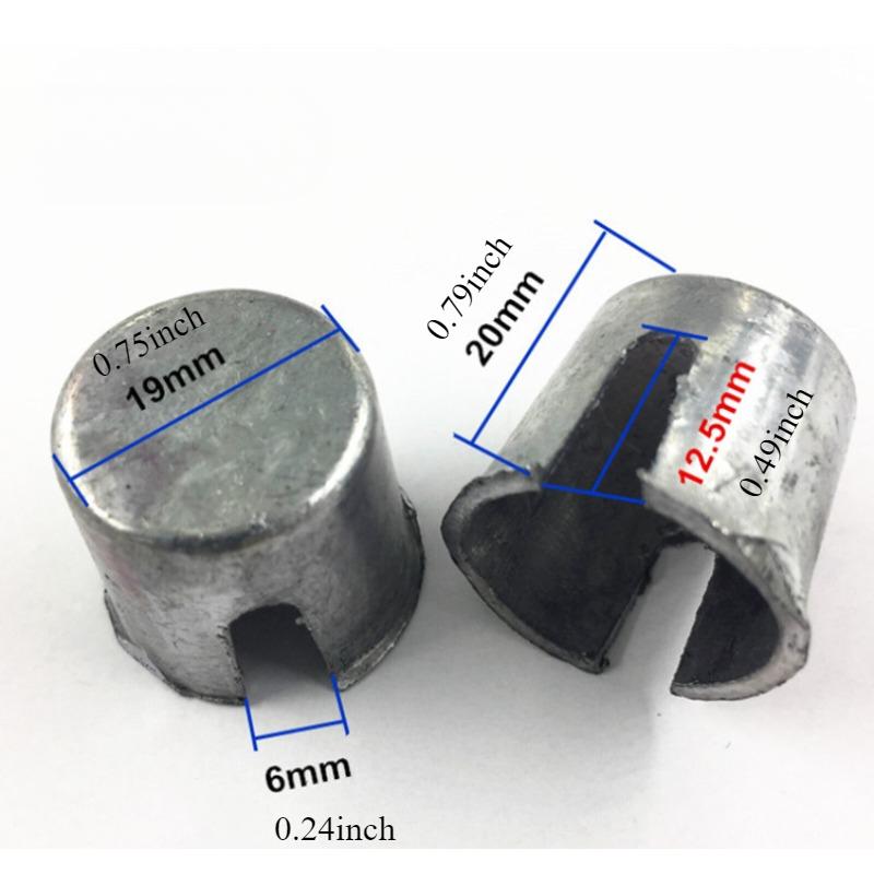 A Pair Repair Lead Sleeve For Car Battery Column Repair Accessories For Battery Pile Heads Repair Tools Currency  Anti-Corrosion