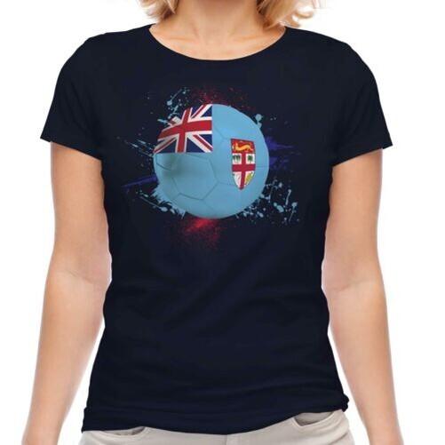 

Fiji football women s t-shirt gift World Cup sport M