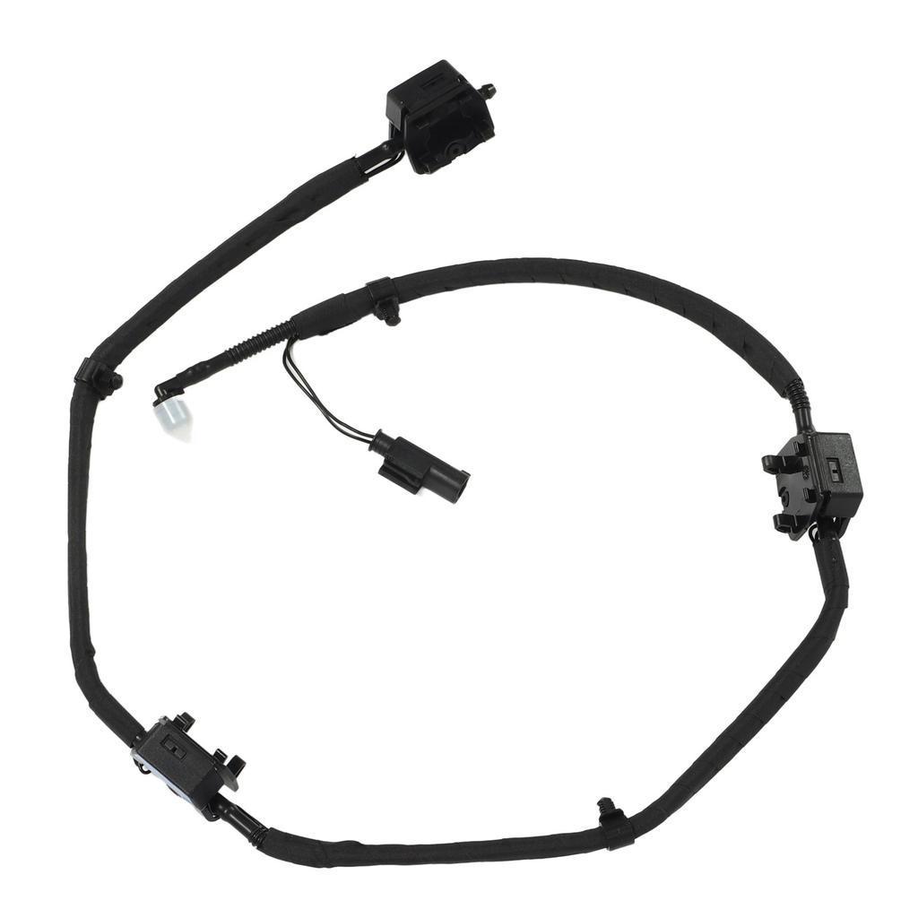 Uppvärmd spolarmunstycke 61667202027 ABS Svart Spolarmunstycke för 7-serien F01 F04 2008 till 2015