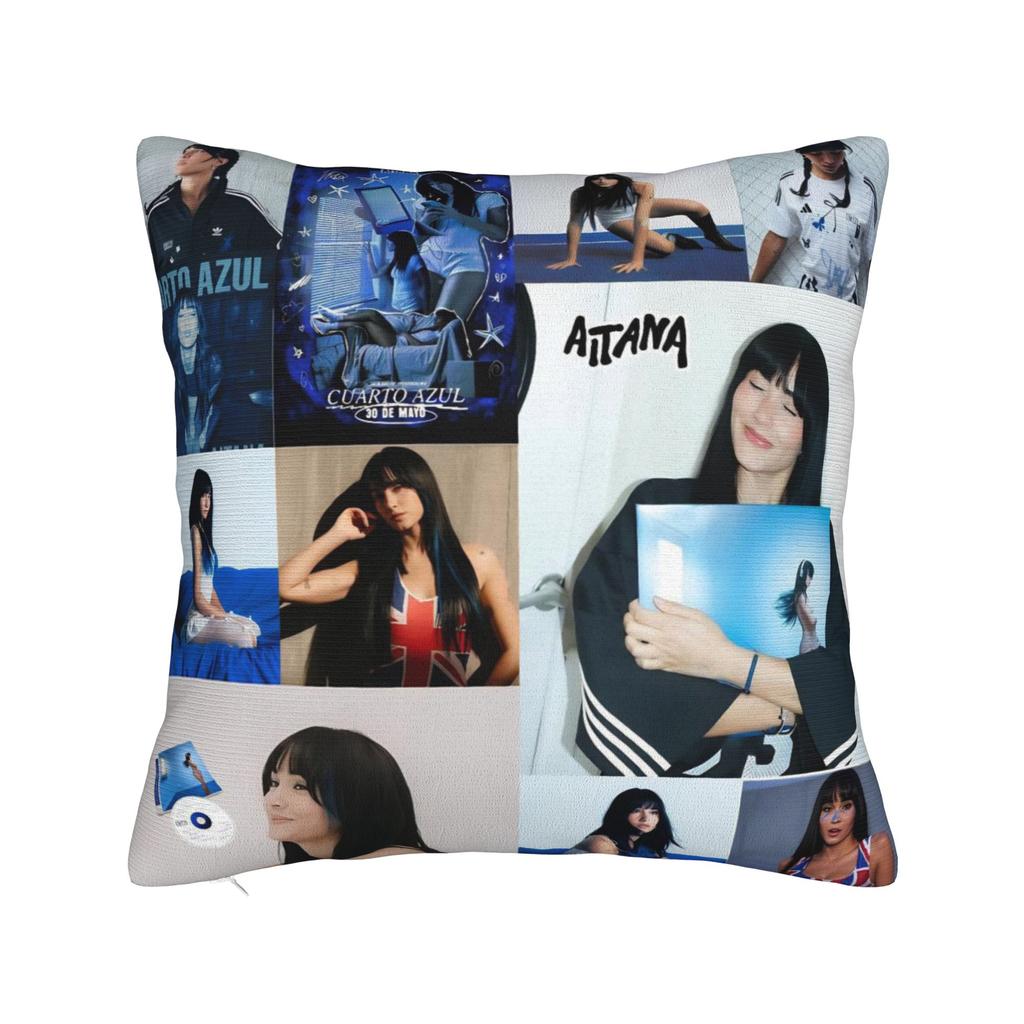 Aitanaed Ocana Tour Music Square Pillow Case Polyester Cushions For Sofa Creative Cushion Covers