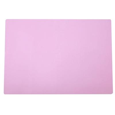 Household Silicone Non-Stick Baking Mat with Scales Rolling Dough Pad Kitchen Baking Tools(Pink 45x65cm)