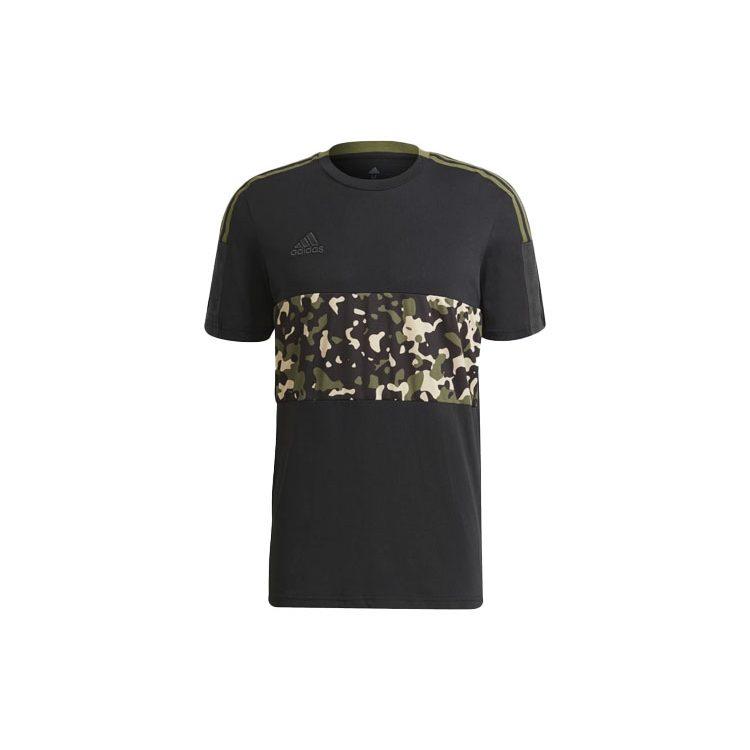 Adidas Soccer Jerseys Men's Black Moderate Straight Fit GU8189
