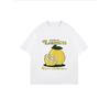 Lemon Season Oversized T Shirt White Lemon And Slice Print With Text For Casual Wear
