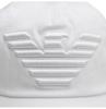 Emporio Armani auffällige Baseballkappe weiß