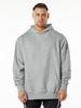 Men's Fleece Hoodie Winter Heavyweight Loose Fit Pullover Sweatshirt Solid Color Casual