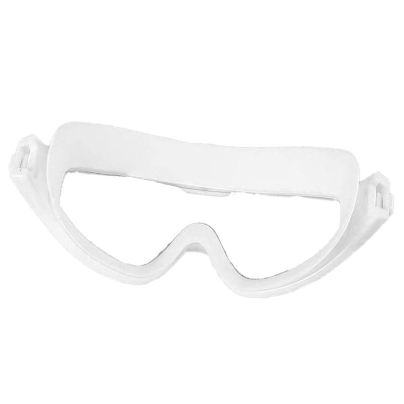 Large Frame High Grade Swim Goggles Waterproof Fogproof HD Swimming Glasses for Men Women White