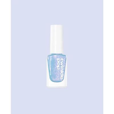 Twinkle Pop Mood Moment Nail Polish, 9ml Shell Blue by CLIO