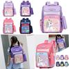 Adorable Cartoon Space Backpack For Kids Lightweight Durable Design For School Use