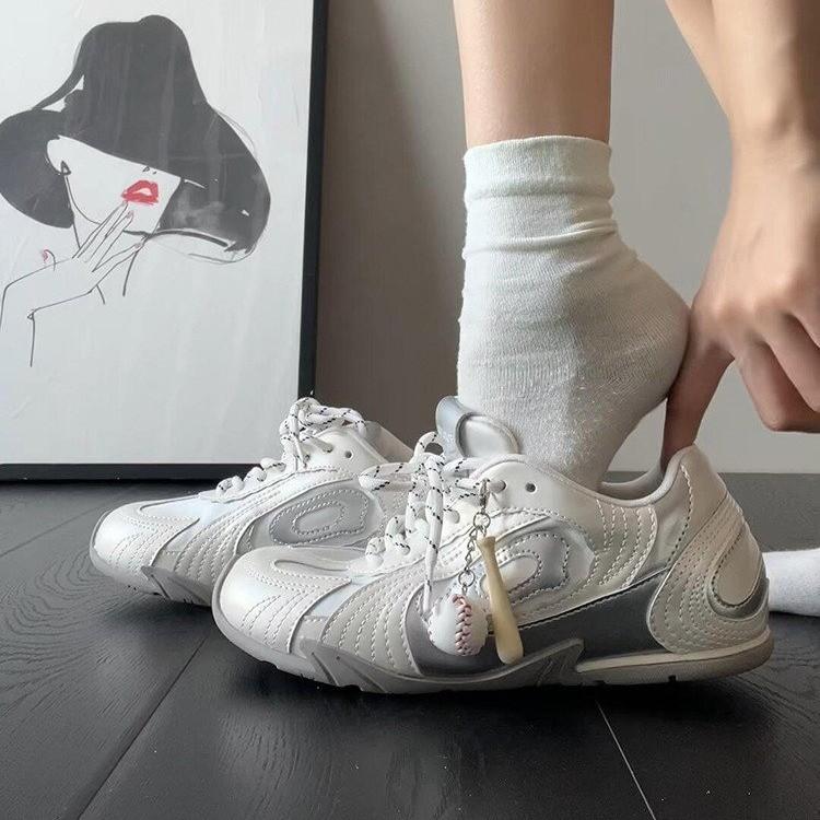 Fashion Women's Sneakers Shoes 2025 New Non-slip Casual German Training Shoes for Women Large Size Color Matching Flat Female Shoes