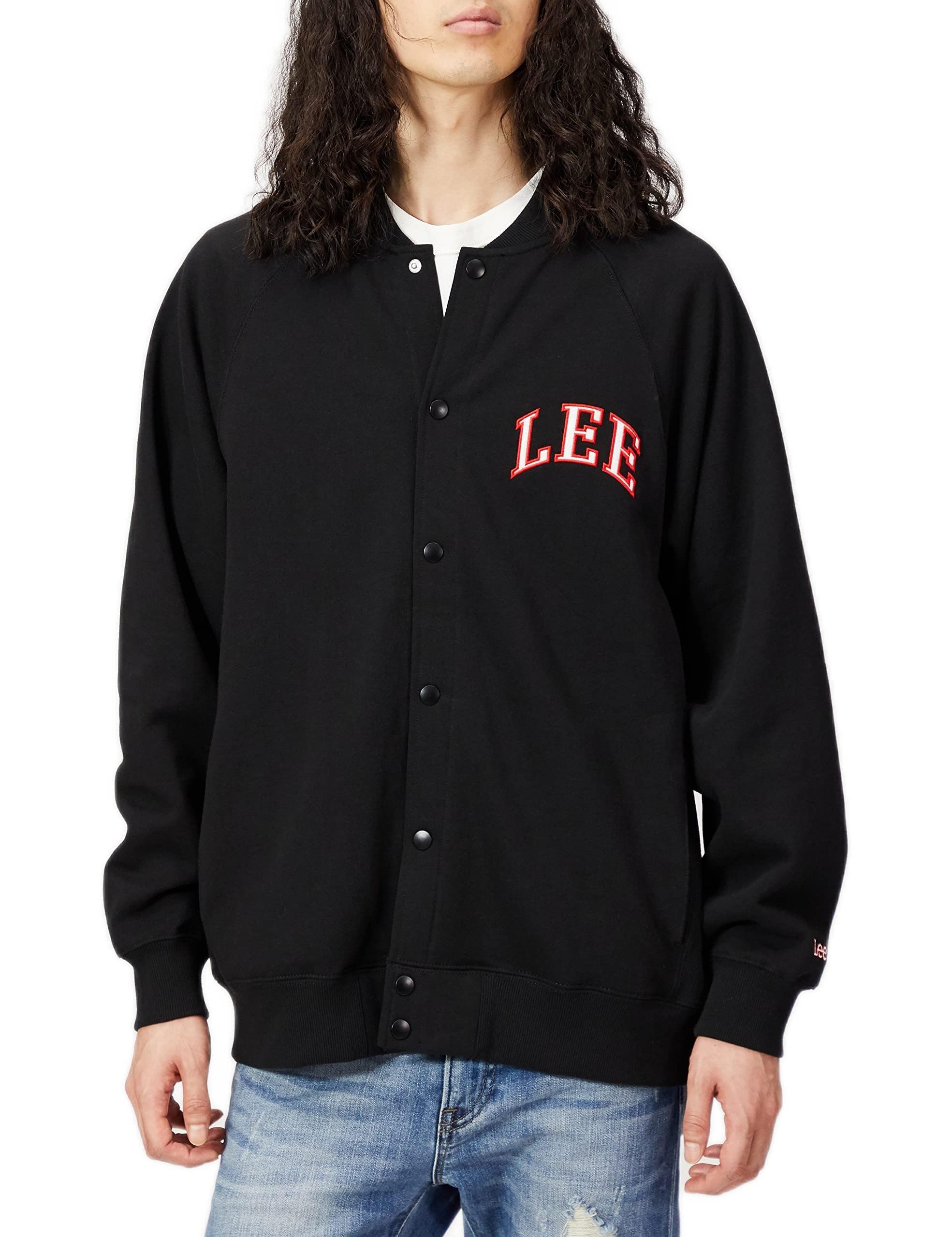 

Кардиган Lee Official на кнопках, размер M, мужской, черный, чёрный