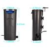 Aquariumfilter 5W Niedriger Wasserstand Reptilienfilter Hängender Wasserfall Kunststoff Reinigung Wasserpumpe Wasserzirkulation Schildkröte