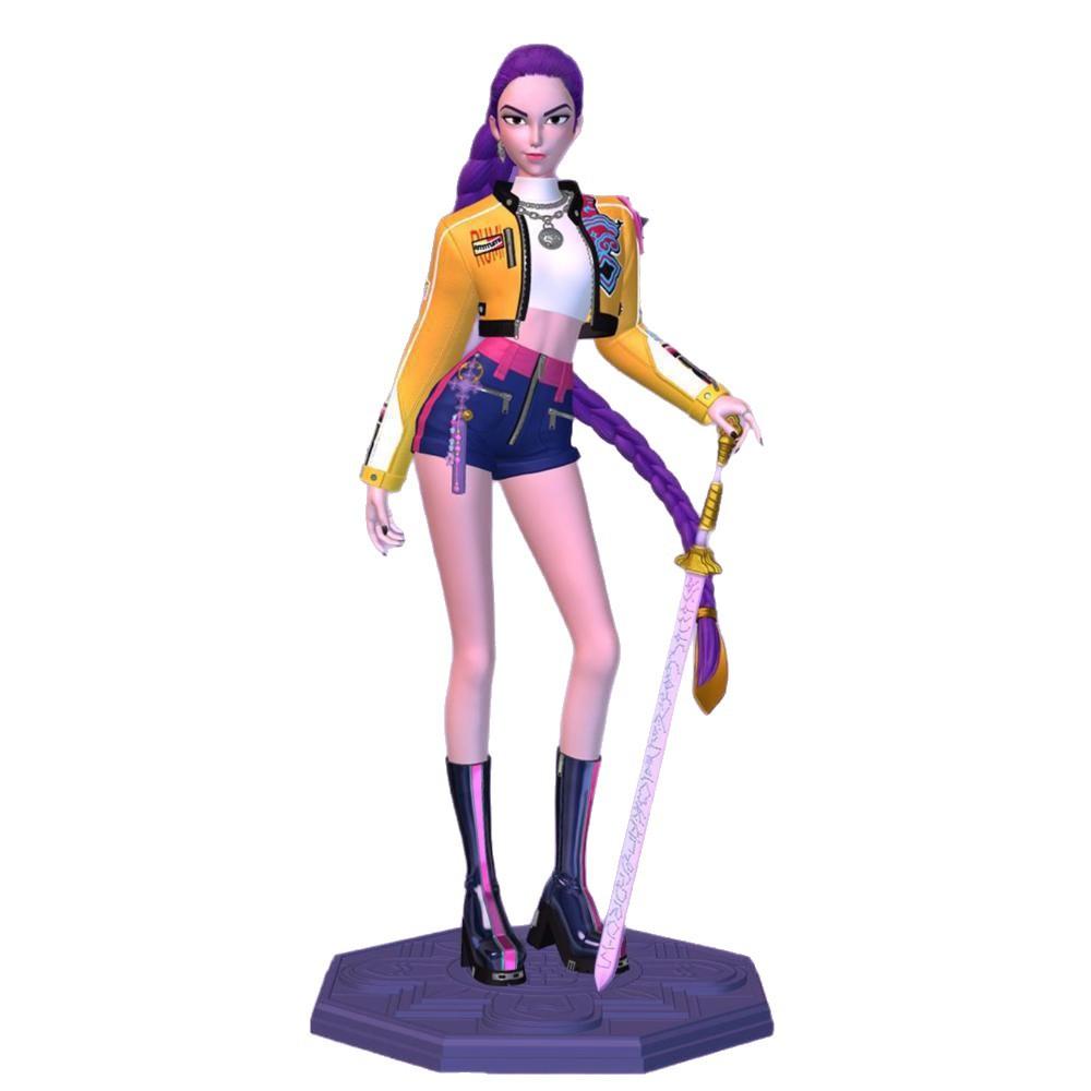 

Kpop Demon Hunters Anime Figure Toys Cute PVC Movable Joints Action Figure Model Dolls Kids Birthday Decor Toy Gifts