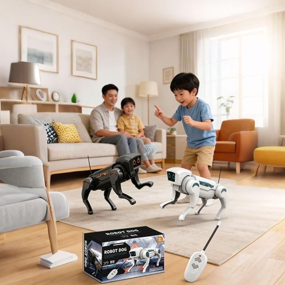 Mechanical Design RC Robot Dog Toy Electric Electric Robot Dog Gift For Children