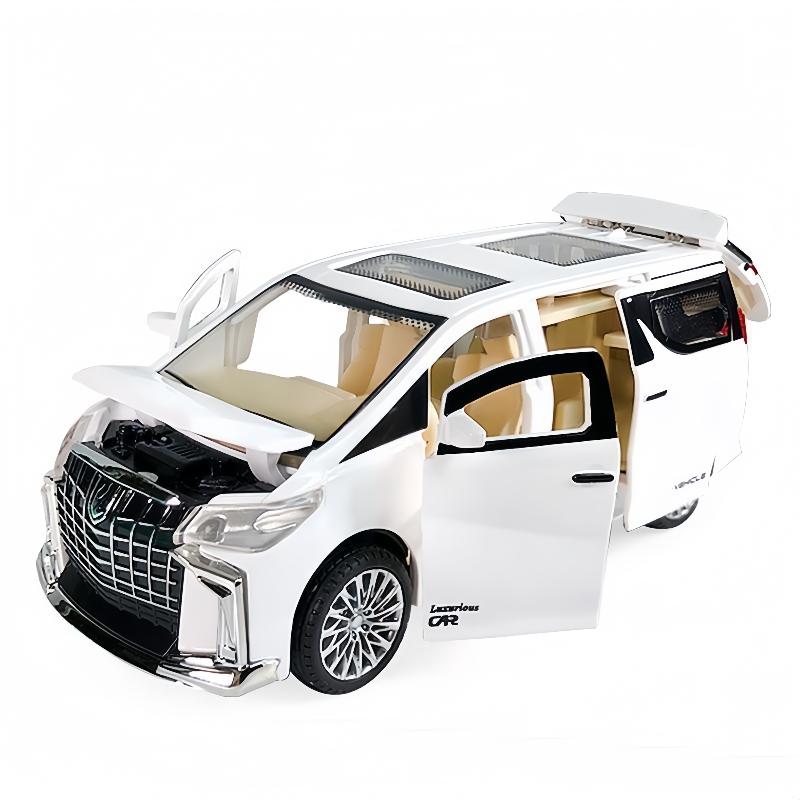 1Pcs Simulation Commercial Car Model Boy Gift Children'S Inertia Pull-Back Car Toy With Lighting Sound Kids Holiday Gift