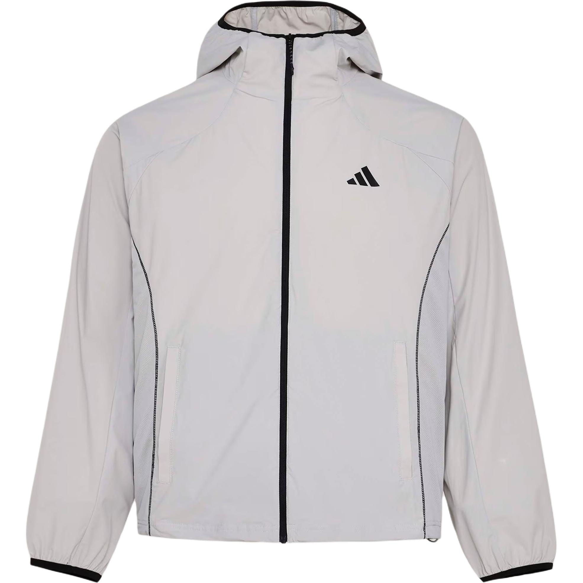Adidas Loose Hood Cooling Woven Sports Casual Loose Long Sleeve Jacket Men Jacket KY9999 S