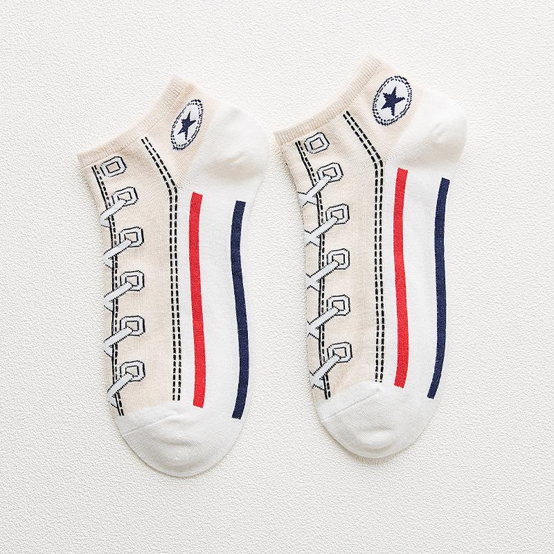 Men's Spring New Style Leisure Preppy Sports Socks