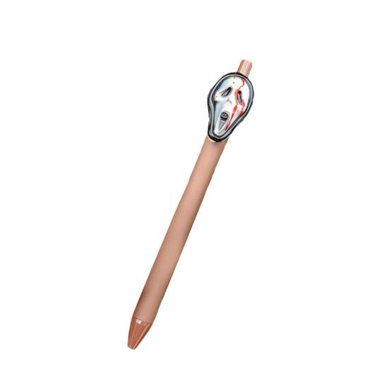 Gift for Halloween Lovers Ballpoint Pen, Cute Ghost Skull Pumpkin Retractable Gel Ink Unique Spider Web Pens 0.5mm Fine Point Writing Pen Party,