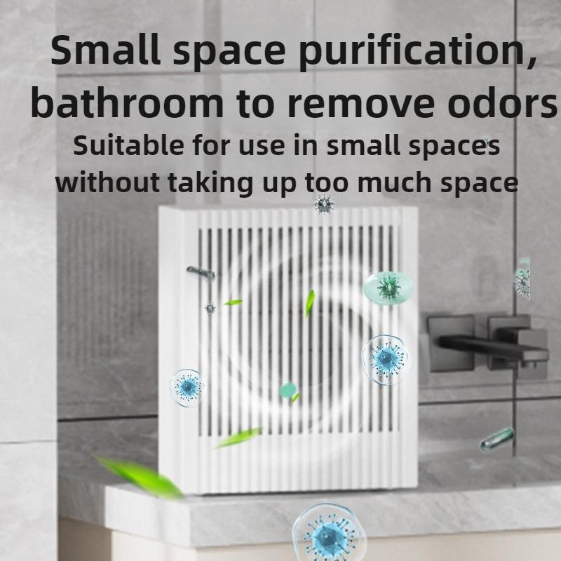 Air Purifier Household Indoor Formaldehyde Odor Removal Filter USB Portable Deodorizer HEPA Technology Mechanical Operation