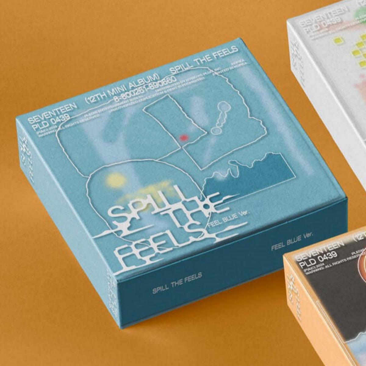Seventeen - SPILL THE FEELS / 12th Mini Album FEEL BLUE ver. (Blue)
