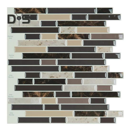 

Водонепроницаемая маслянистая декоративная заплатка 12x12 дюймов влагостойкая самоклеящаяся настенная плитка кухонная наклейка DIY домашний декор G