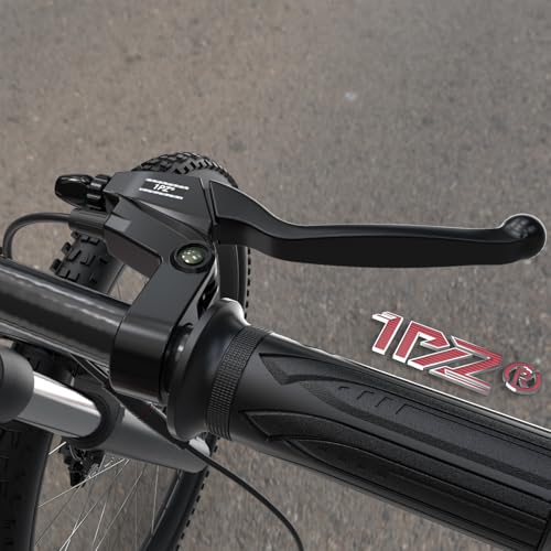 1PZ JP6-L68 Waterproof Electronic Brake Lever Set for Electric Bicycles and Electric Scooters, Aluminum with Wear-Resistant Anodized Finish, Easy Inst
