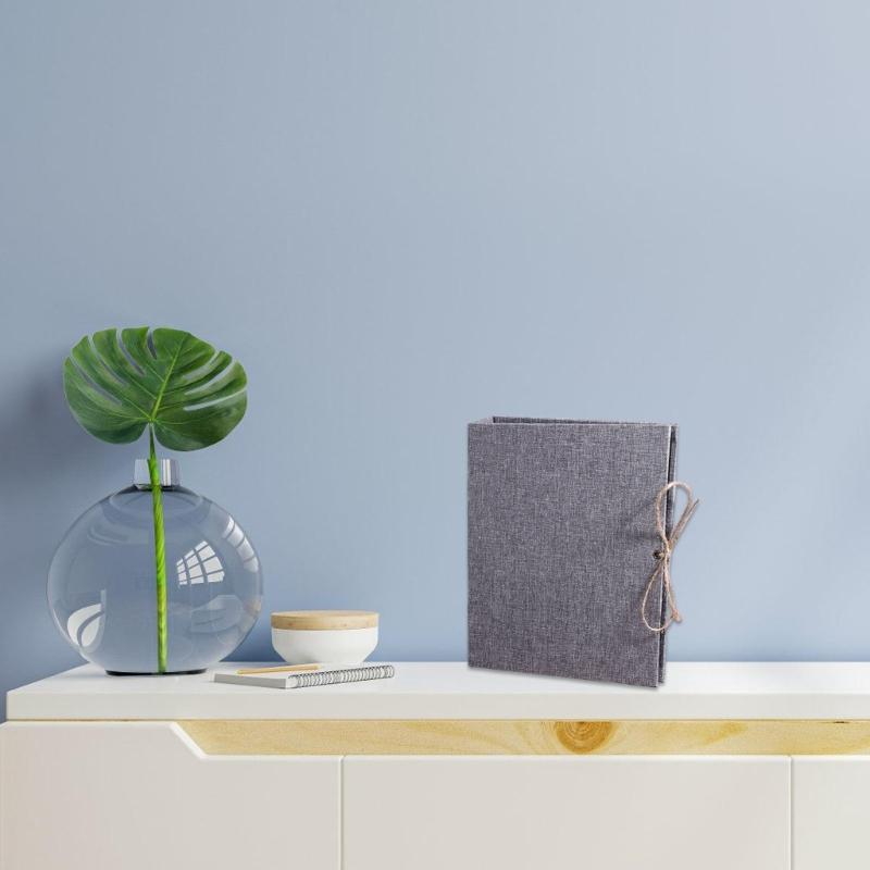 SelfAdhesive Large DIY Photo Book with Linen Cover 30 Page for Weddings Birthdays and Travel Journals