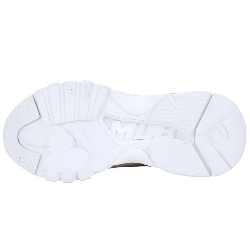 MLB Big Ball Chunky LA Dodgers Slip Resistant, Abrasion Resistant, Lightweight Low Top Chunky Sneakers Women's White Sneakers 32SHC7011-07W