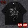 Death Tarot Card T-Shirt XIII Gothic Occult Skeleton Horse Mystical Streetwear Tee