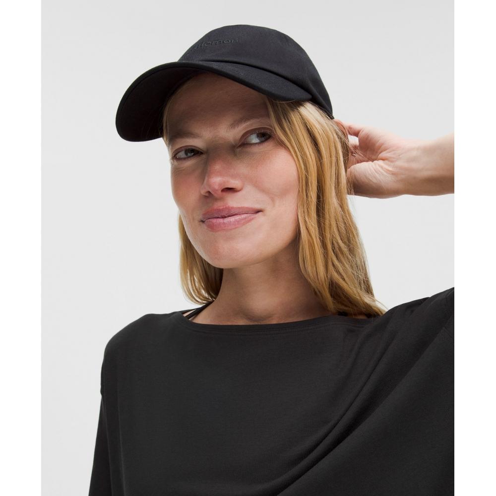 Lullulemon Back In Action Cotton T-Shirt Blk