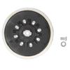 Polishing Disc 6in 17 Holes Hook Loop Sanding Backing Pad ABS Industrial Supplies