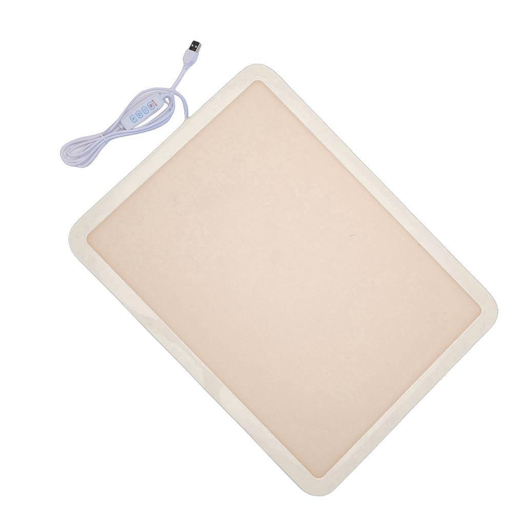 USB Sand Painting Light Box 3 Colors 10 Brightness Levels Portable LED Sensory Light Table for Kids Adults Classroom Meditation