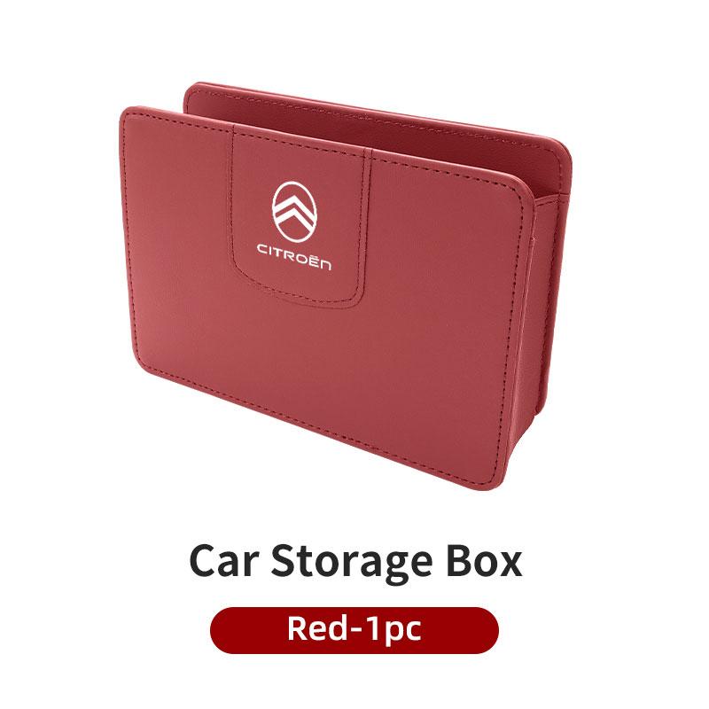 Car Side Seat Door Pocket Pouch Cell Phone Sunglasses Holder For Citroen C5 C1 C2 C6 C4L DS3 DS4 DS5 C-Elysee Grand Berlingo