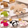 Panda Crocodile Unicorn Dinosaur Lying Plush Toy Stuffed Animal Cartoon Doll
