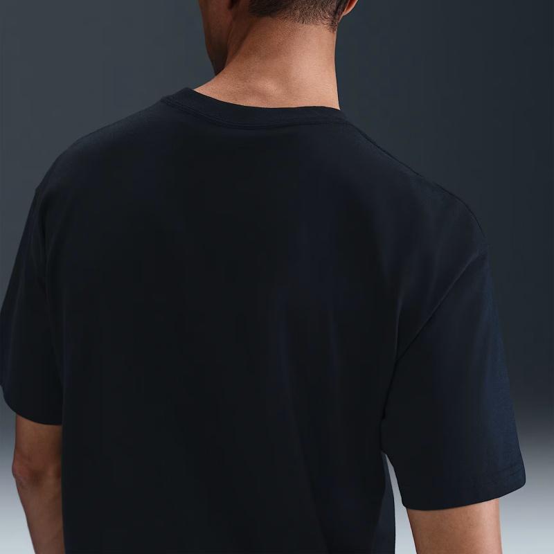 Nike T Shirts Men's Black Crew Neck Moderate HJ3422-010