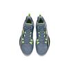 Anta UFO3.0 Basketball Shoes Men's Low Top Checkerboard Gray/Coastal Blue/Neon Green 112111602-3