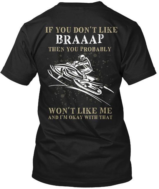 SNOWMOBILE Tee T-shirt Made in the USA Size S to 5XL L