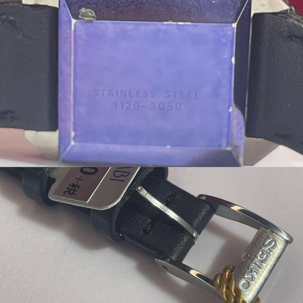 [USED] Stored 70s Seiko Belfina manual winding watch with genuine buckle, made in Japan