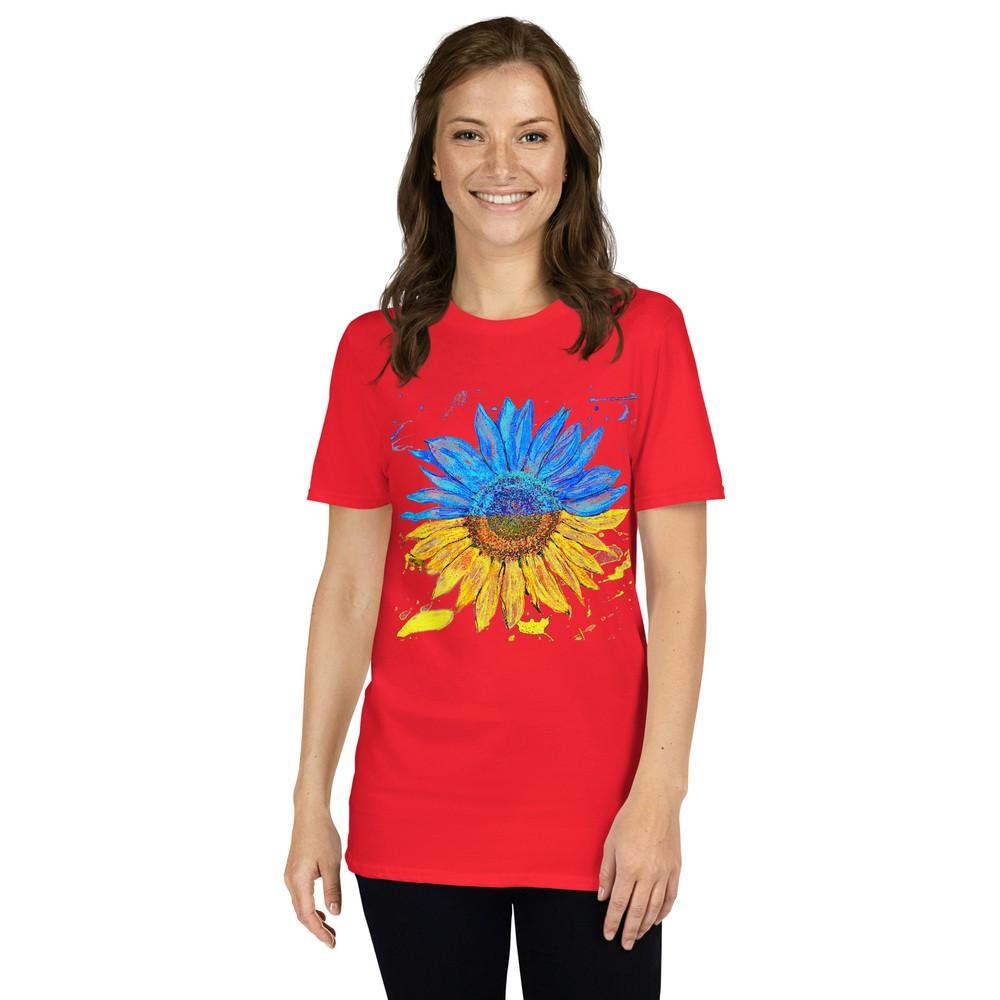 Ukraine Sunflower Ukrainian Flag TShirt