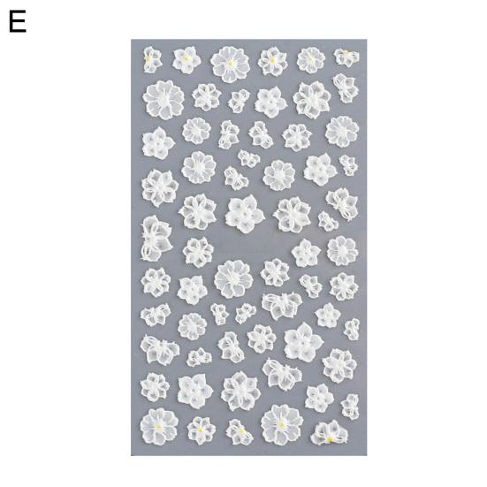 Delicate Nail Sticker Nails Ornaments Vivid Images Portable Persistent