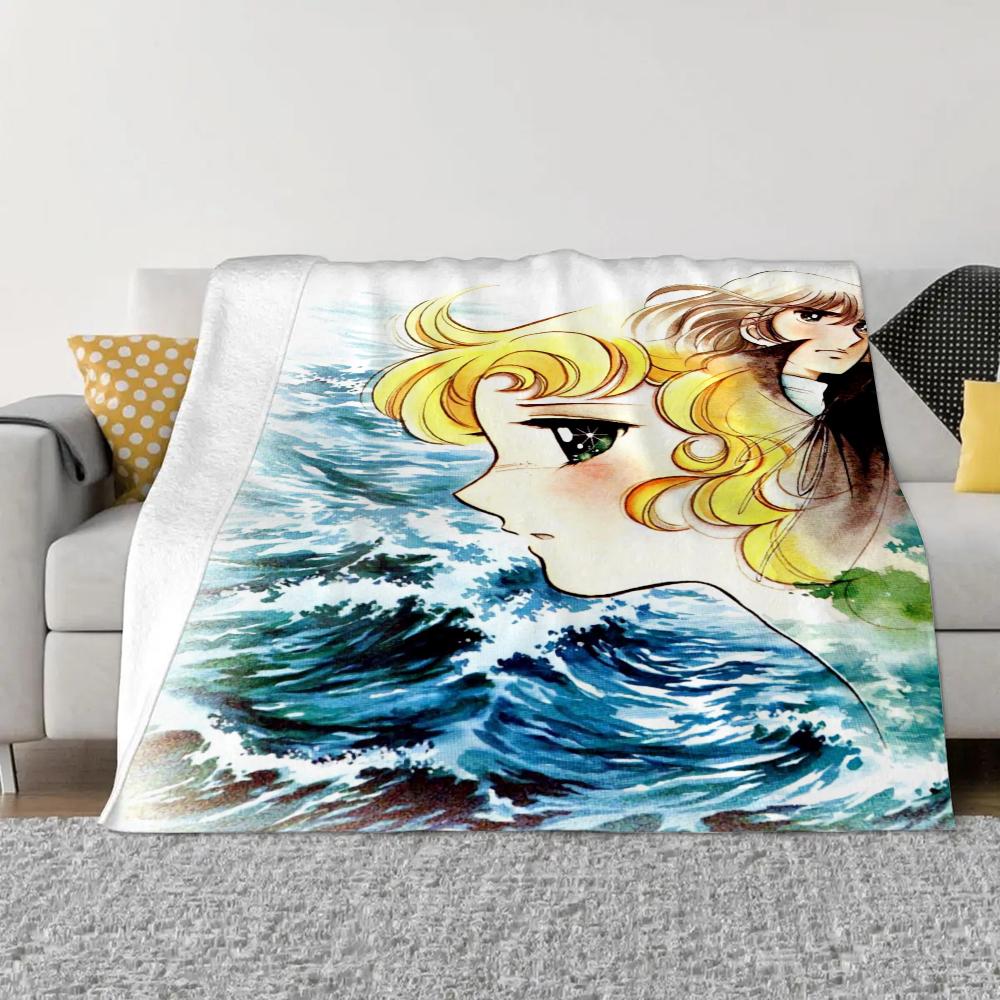 Candy Candy Throw Blanket Sofa Winter Home Interior Fluffy Soft Blankets King Size Knitted Plaid Microfiber Bedding Beach Towel