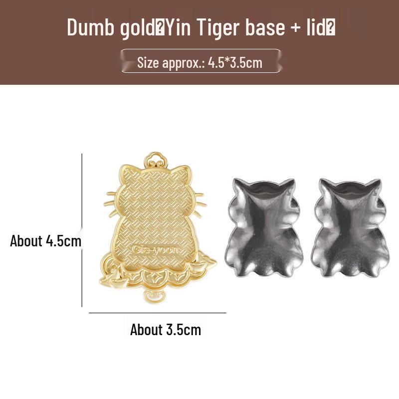 Song Brocade DIY Jewelry & Accessories Set: Necklace, Car Pendant, Earrings, Brooch, Hair Clip, Rope, Handmade Gift Materials.