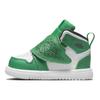 Air Jordan Sky Jordan 1 TD Lucky Green Baby Sneakers Black White BQ7196-301