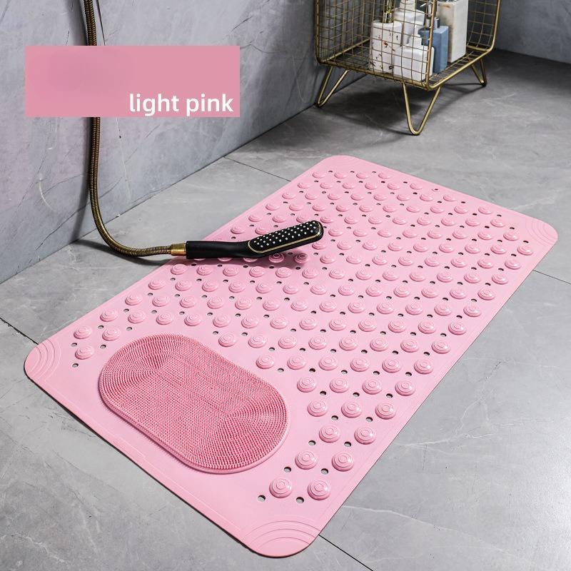 Household Bathroom Non-slip Toilet Anti-slip Mat Bath Toilet Floor Mat Bathroom Anti-fall Mat Bathtub Massage Mat