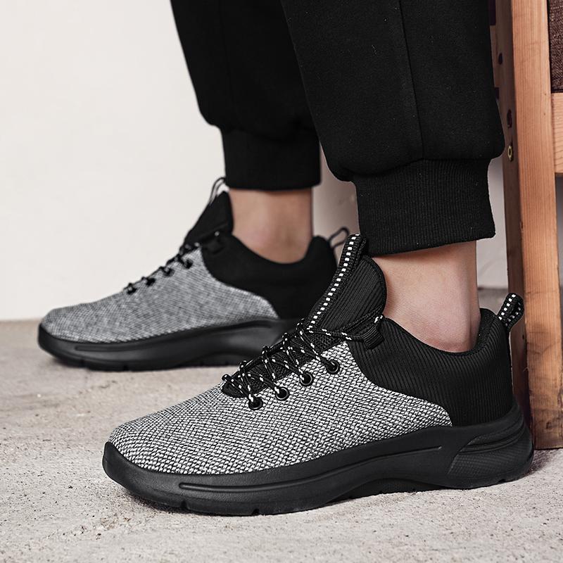 Men Tennis Shoes Women Tennis Shoes Sports Shoes Men Sneakers Breathable Mesh Slip-on Female Sock Footwear Outdoor Thick Bottom Women Sneakers