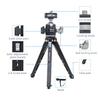 XILETU Mini-Stativ, Metall-Smartphone-Stativ mit Cold Shoe Schwenkneiger, Kamerastativ, Desktop-Selfie-Stativ (XT18SMC22S)