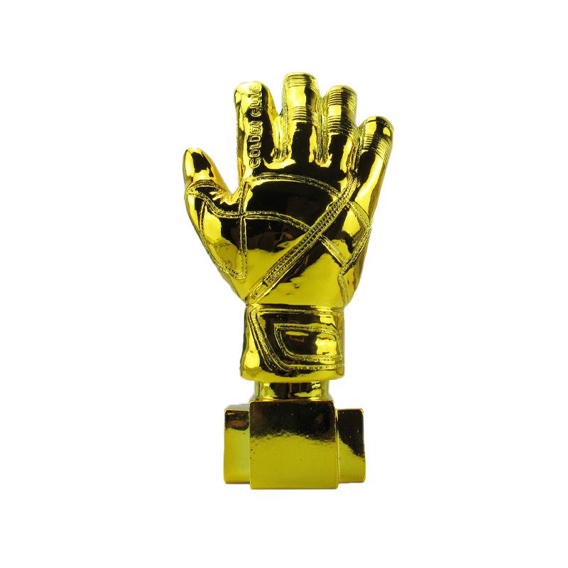 Troféu Luva de Ouro para Goleiro: Ornamento de Lembrança em Resina para Fã da Copa do Mundo