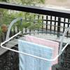 Balcony Clothes Airer Portable Folding Clothes Rack Extendible Laundry Dryer Multifunction for Clothes Nappies Shoes