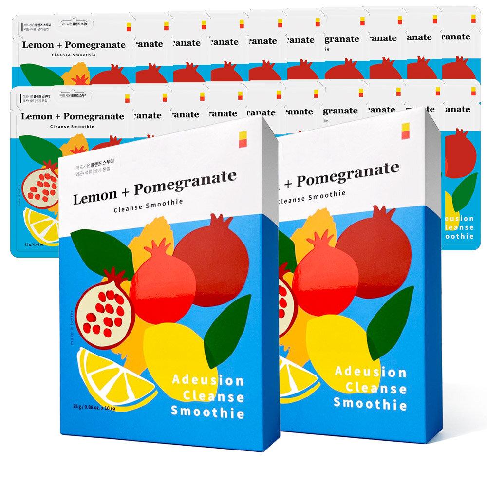

Cleanse Smoothie (Lemon + Pomegranate) Mask Pack (10 Sheets) (Lemon+Pomegranate)Mask Pack 10Sheets