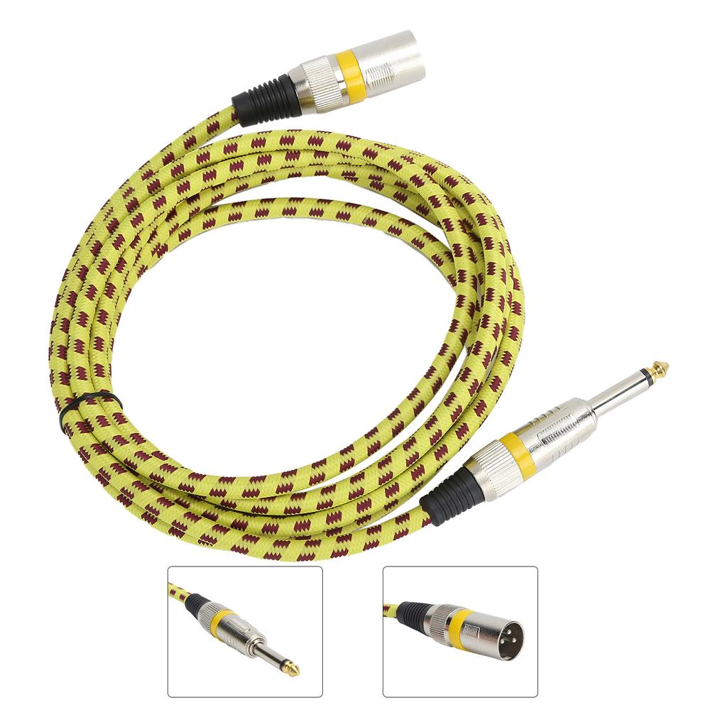 JORINDO XLR to 1/4 Inch 6.35mm Male Cable Balanced Signal Interconnect Microphone CordJD6011